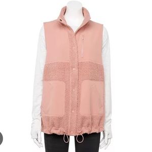 💝 FLX Boucle Mixed Media Vest S